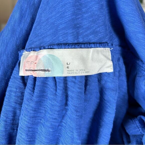 Free People FP Beach Free-Est Robyn Convertible Mini Skirt & Dress Blue L New - Picture 7 of 7